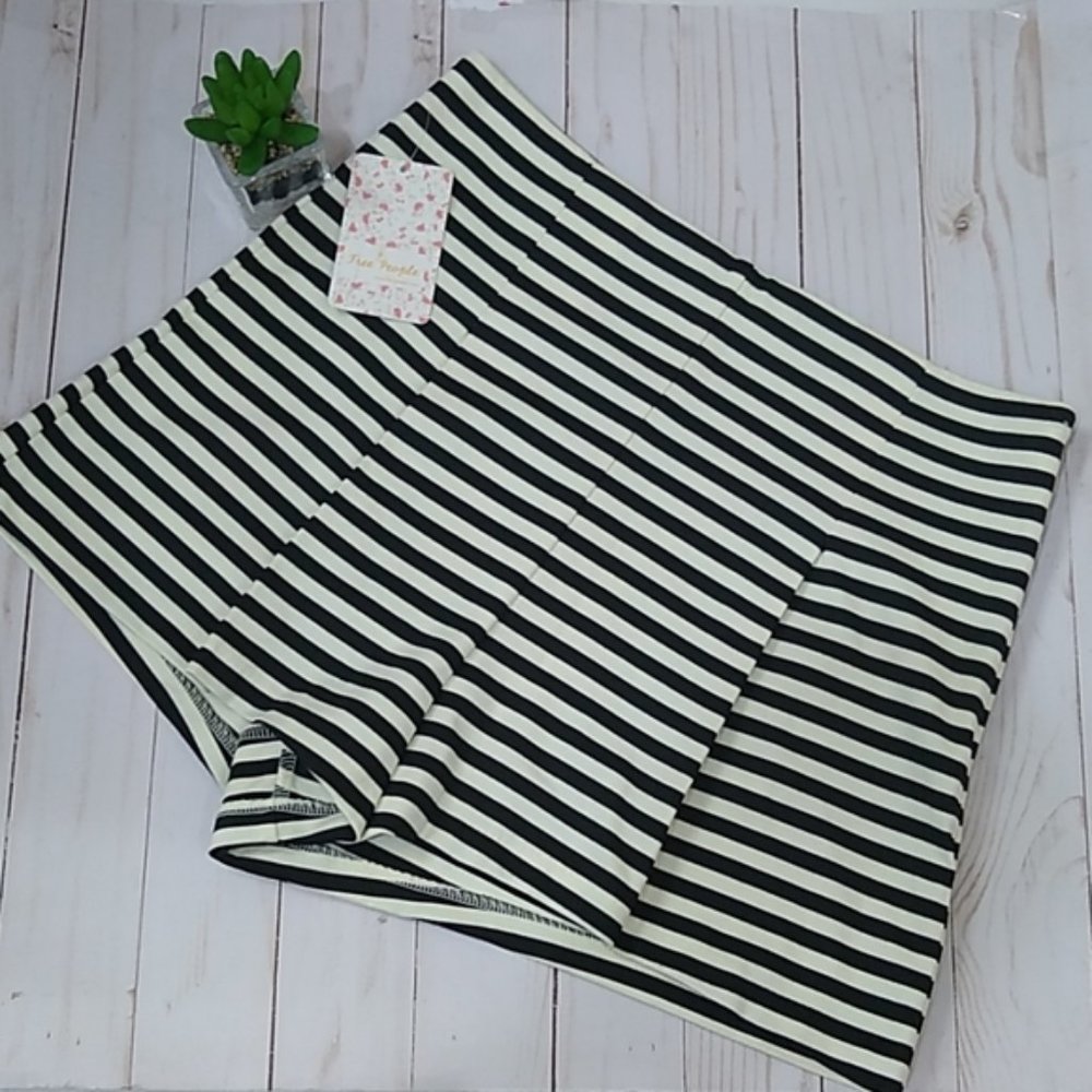 Free people Striped Ponte Women's M NWT - Picture 1 of 16